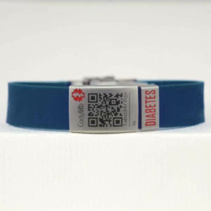 Braccialetto QR Codylife Flex Diabetes (9 colori) 🩸✨